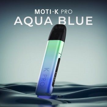 moti thai vape device เครื่อง K-PRO สี aqua blue