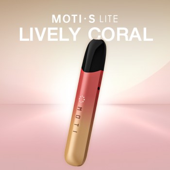 moti thai vape device เครื่อง s-lite สี lively coral