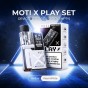MOTI X Play 1 Set (เครื่อง + Coil1Ω + Pod เปล่า) และ Coil 5 ชิ้น (เลือก Ω ได้)
