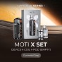 MOTI X SET 1 เซต (เครื่อง+Coil+Pod เปล่า) และหัวน้ำยา MOTI X Flavour Pod 2 หัว (เลือกกลิ่นได้)