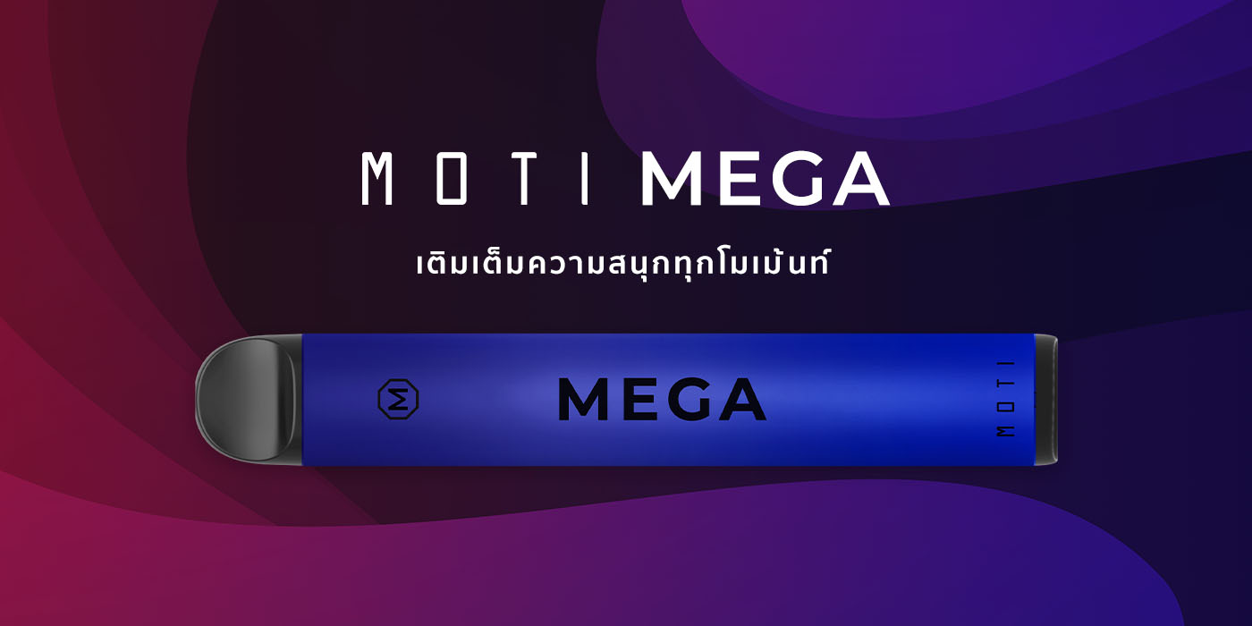 moti thai vape disposable moti mega รายละเอียดสินค้า 1