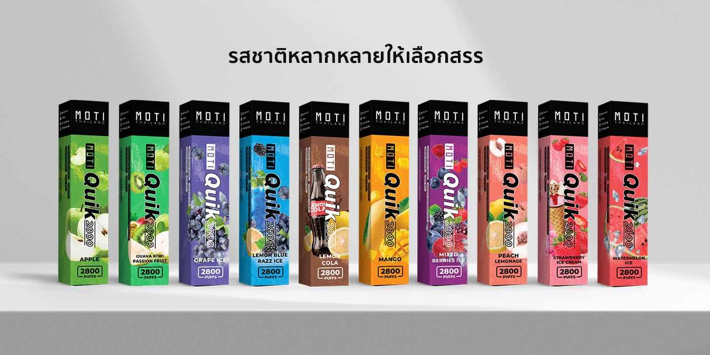moti thai vape disposable moti quik รายละเอียดสินค้า 3